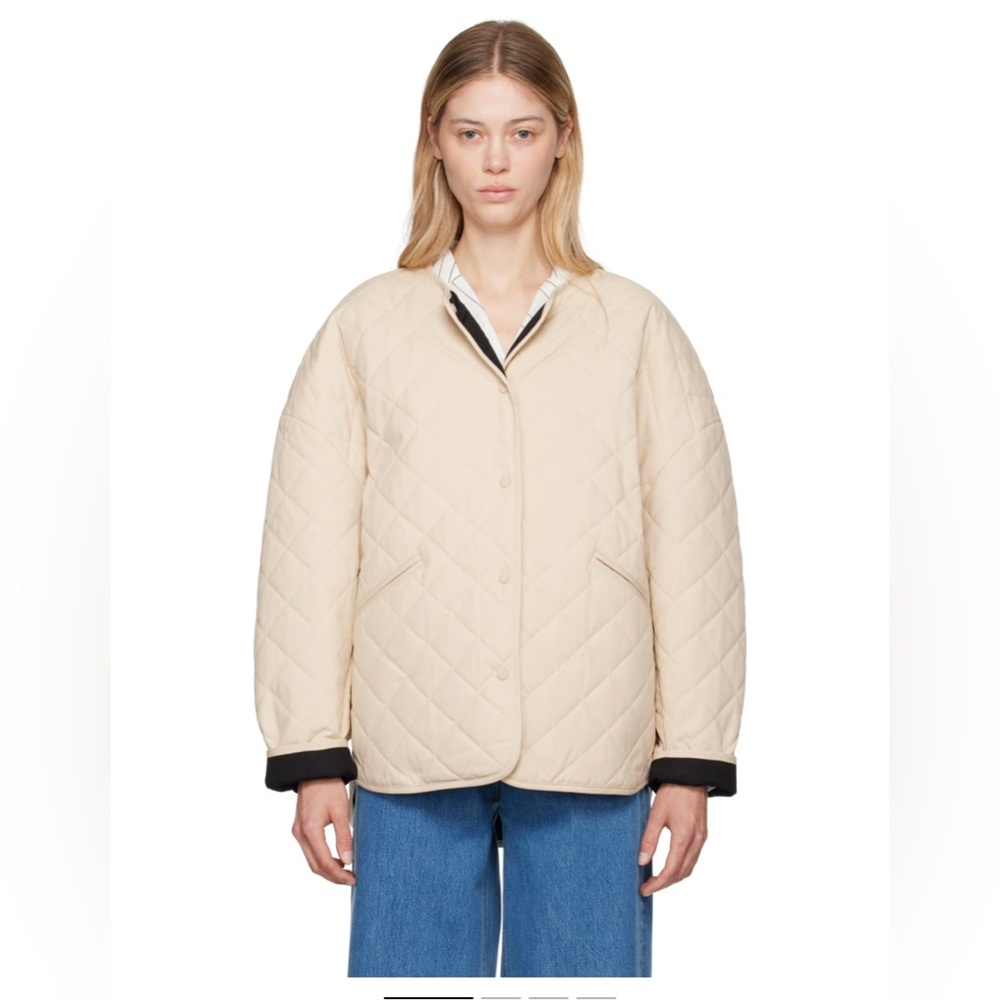 New without tags - Toteme Quilted Bomber Jacket - XS (but fits all body types!) - Picture 2 of 6